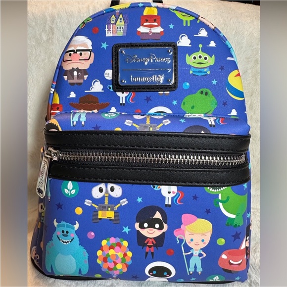 BRAND NEW Disney Parks Pixar Icons Loungefly Backpack - Picture 9 of 9